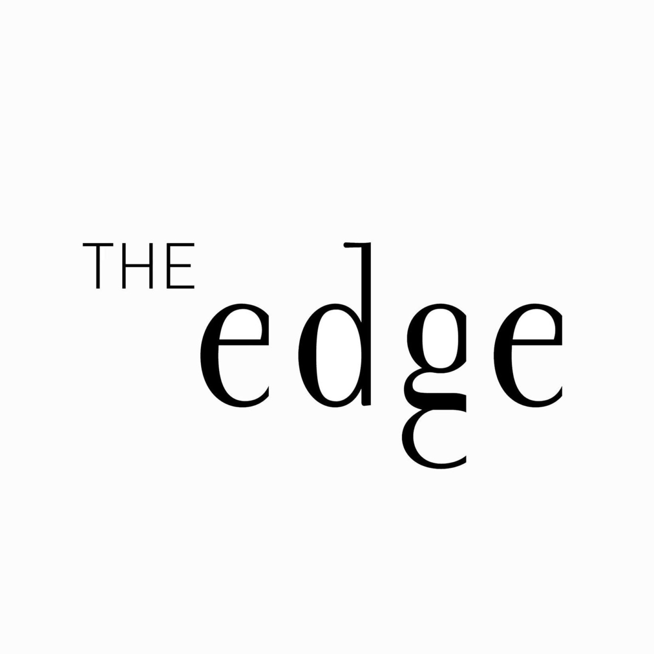 the edge